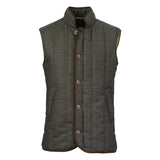 Willow Vertical Quilted Tweed Vest