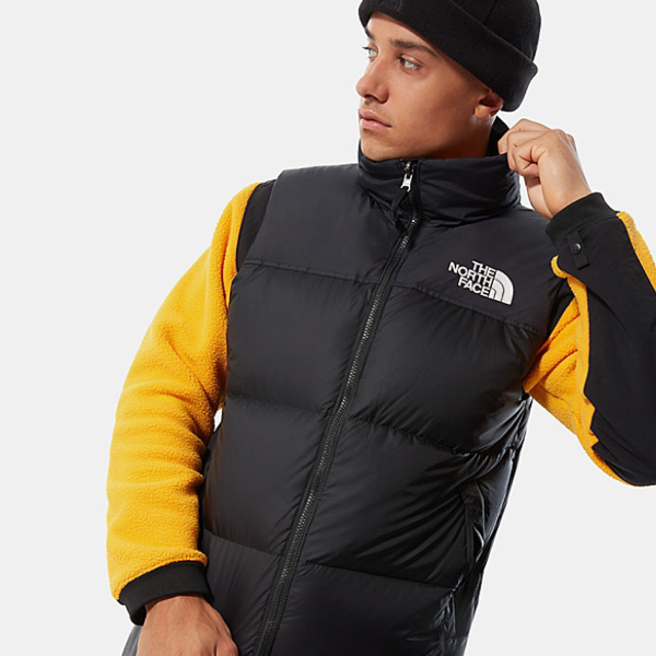 MENS 1996 retro Nupste vest  recycled TNF Black