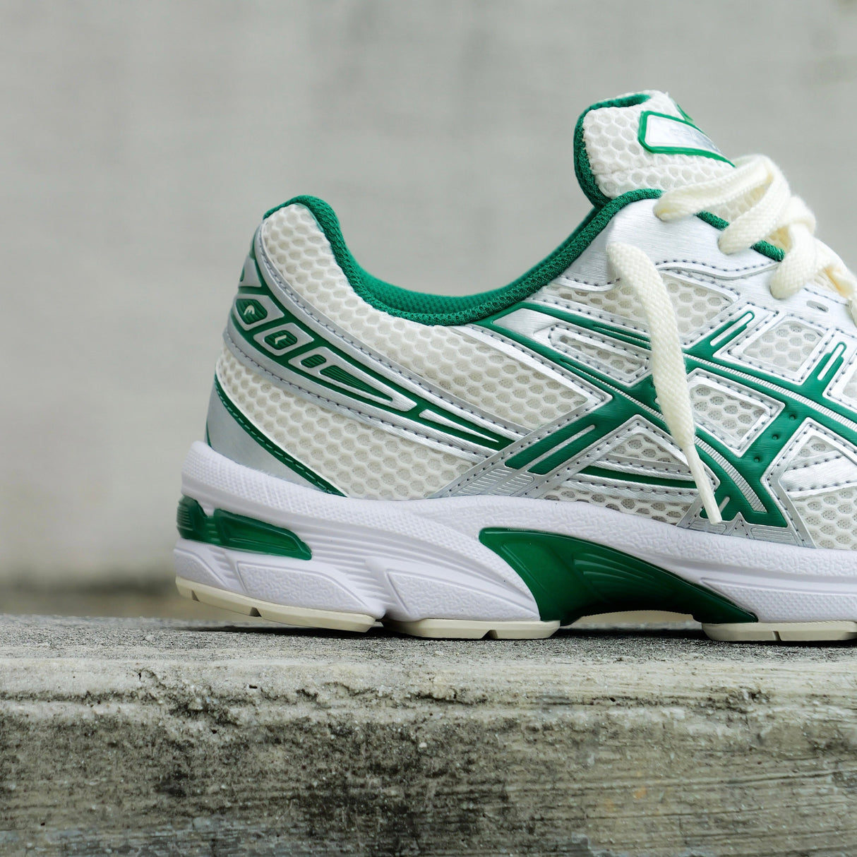 Mens Asics Gel-1130 (Cream/Kale)